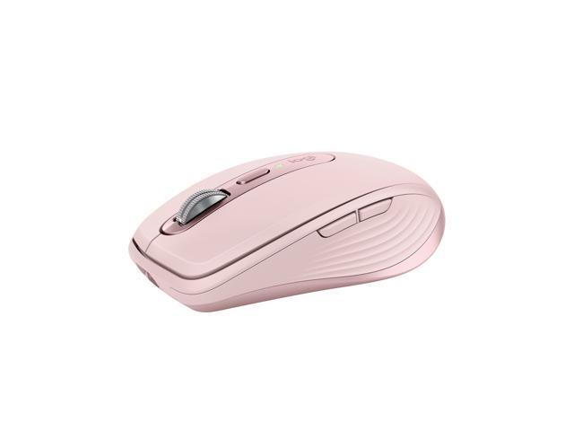 Logitech MX Anywhere 3S Compact Wireless Mouse, Fast Scrolling, 8K DPI Any-Surface Tracking, Quiet Clicks, Programmable Buttons, USB C, Bluetooth,
