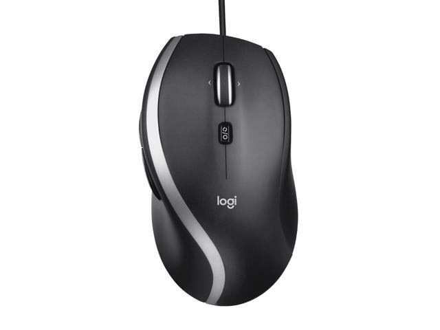 Logitech - M500s Advanced Wired Optical Mouse with Hyper-fast Scrolling & Tilt - Wired - Black 910-007476