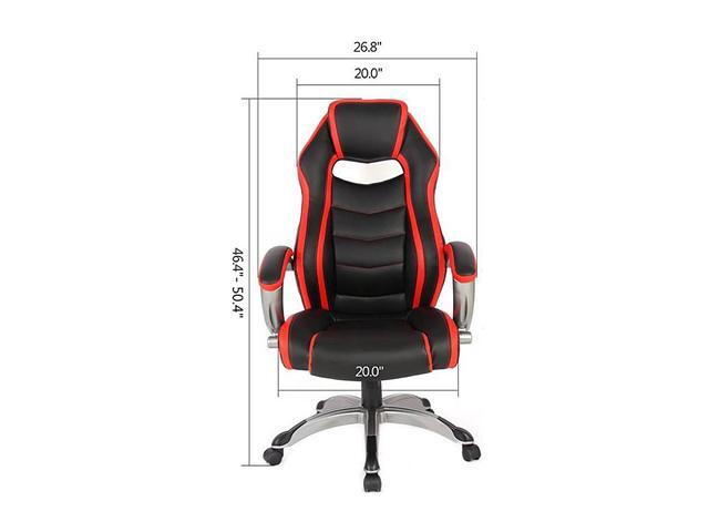 INLAND 05165A Racing Style High-Back Ergonomic Gaming ...