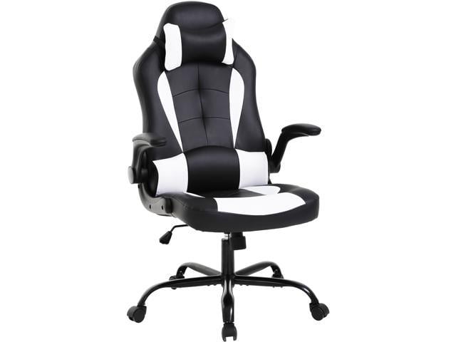ProHT 95000 Ergonomic Gaming Chair with Adjustable Headrest Pillow, Padded Armrest and Lumber Support