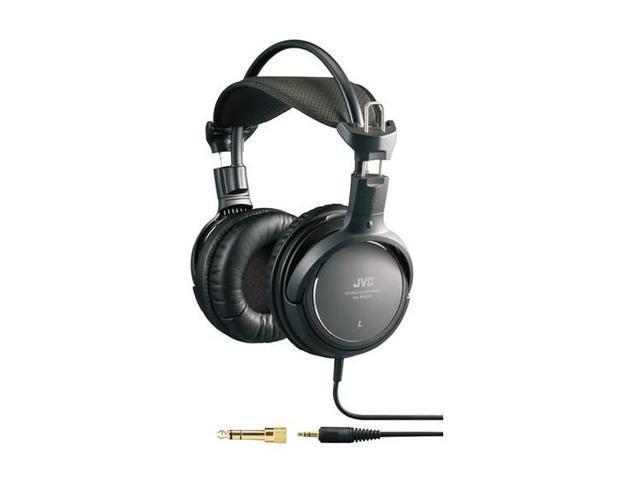 JVC Black HA-RX900 3.5mm/ 6.3mm Connector Circumaural Full-Size Headphone