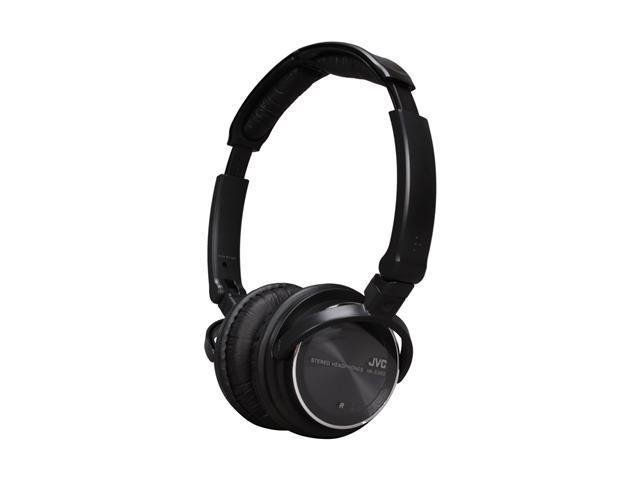 JVC HA-S360B Freestyle DJ Headphones, Black