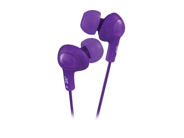 JVC HA-FX5-V 3.5mm Connector Inner-Ear Gumy Plus Headphone - Violet