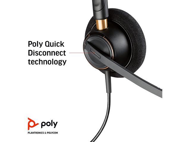 Plantronics Encore Pro HW520 Headset - Schwarz