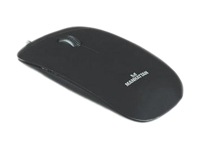 Manhattan Products Genuine Silhouette Optical Mouse Black