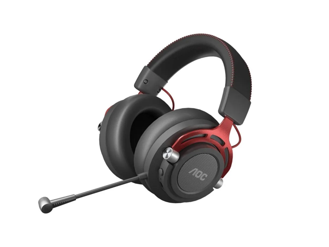 AOC GH401 Circumaural Wireless Gaming Headset with Detachable ...