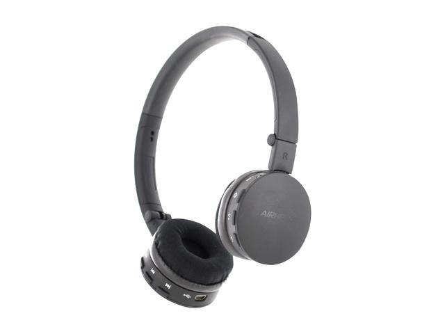 TekNmotion Airhead BT Black TM-AIR100BT Supra-aural Bluetooth Stereo Headset