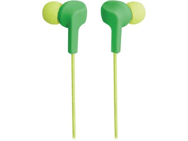 Polaroid Green PHP739GRN 3.5mm Connector Earbud with Mic