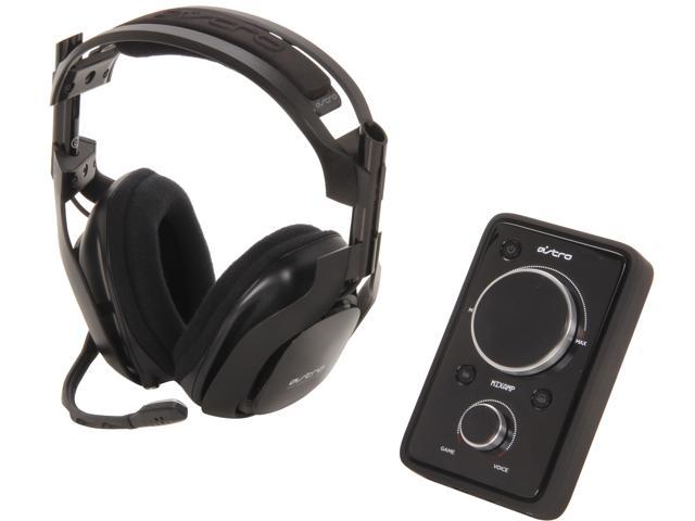 Astro Gaming A40 Quick Disconnect Connector Circumaural Wired Headset + MixAmp Pro - Black