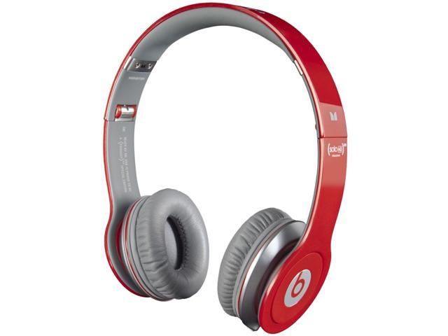 Beats by Dr. Dre Red SOLO HD-RED 3.5mm Connector Supra-aural Headphone