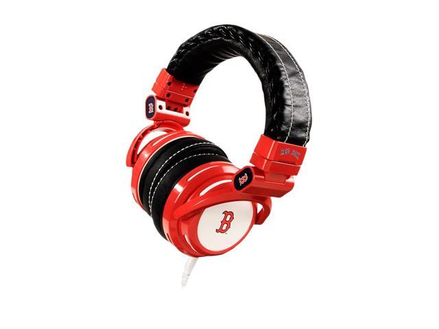 BiGR Audio Red XLBRS1 3.5mm Connector Circumaural Boston Red Sox Headphone