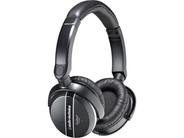 Audio-Technica ATH-ANC27 3.5mm/ 6.3mm Connector Circumaural QuietPoint Active Noise-cancelling Headphone