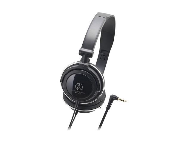 Audio-Technica ATH-SJ11BK 3.5mm Connector On-Ear Headphone - Black