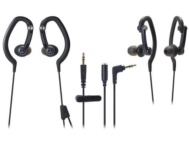 Audio-Technica ATH-CKP200 SonicSport In-ear Headphones - Black
