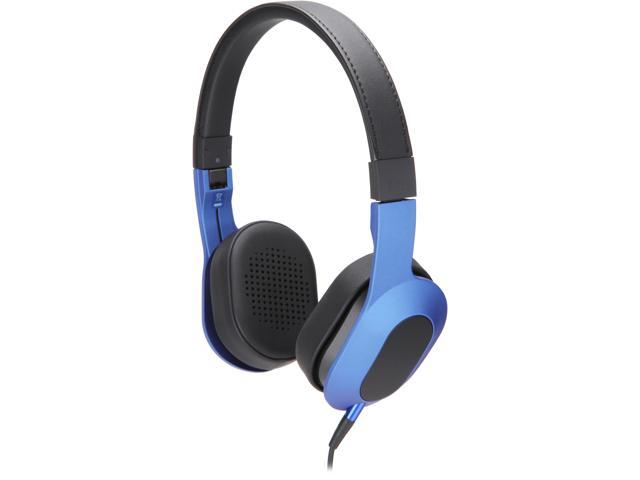 KEF M400 Hi-Fi On-Ear Headphones (Racing Blue) - Newegg.com