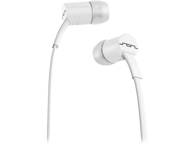Sol Republic White 1112-32 JAX In-Ear Headphones with 1-Button Mic and Music Control