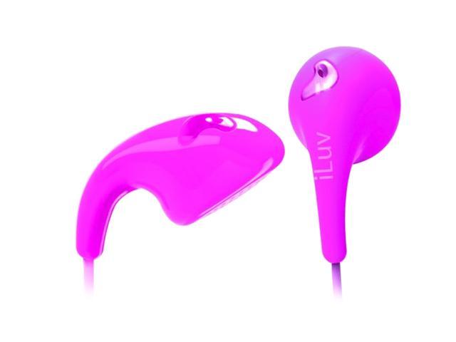 iLuv iEP205 Pink Earbud Bubble Gum II Earphones Newegg