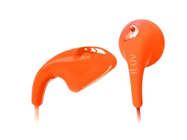 iLuv iEP205 (Orange) Earbud Bubble Gum II Earphones