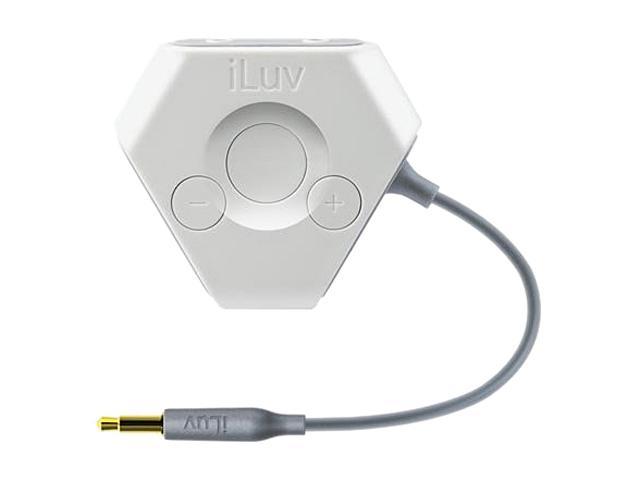 iLuv White ICB107WHT 5-Way Audio Splitter with Remote and Volume Control