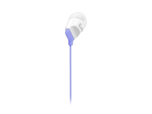 iLuv Jam On Purple IEP318PUR 3.5mm Connector Canal High-Performance Stereo Earphone