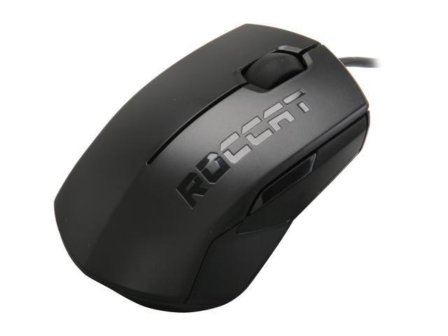ROCCAT Pyra ROC-11-300 Black 5 Buttons 1 x Wheel USB Wired Optical 1600 dpi Mobile Gaming Mouse