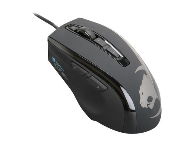 ROCCAT Kone[+] ROC-11-801 Black 8 Buttons Tilt Wheel USB Wired Laser 6000 dpi Gaming Mouse