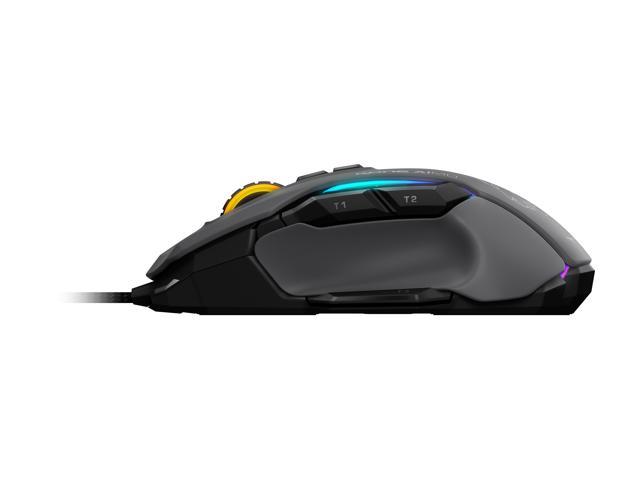 Roccat Kone Aimo Roc 11 815 Gy Gray Wired Optical Gaming Mouse Newegg Com