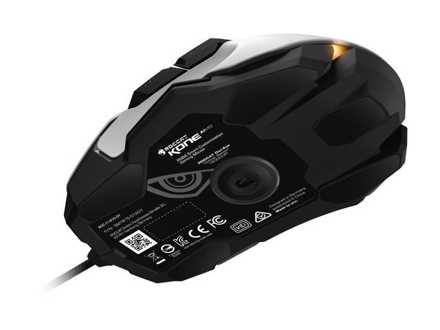 Roccat Kone Aimo Roc 11 815 We White Wired Optical Gaming Mouse Newegg Com