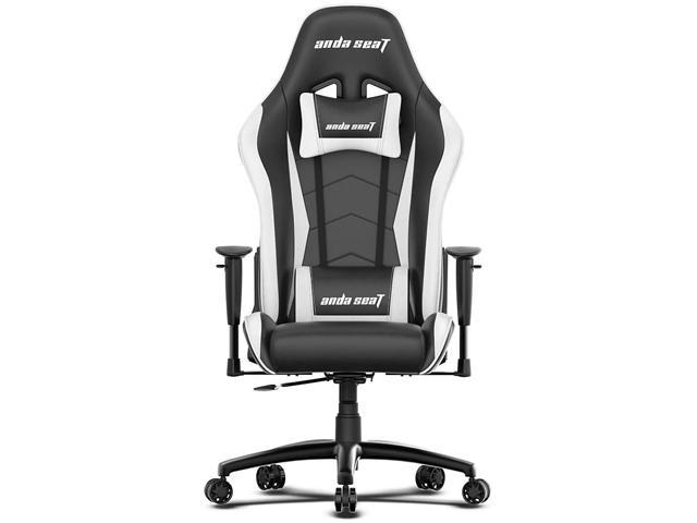 Anda Seat Axe Series Gaming Chair - Black / White (AD5-01-BW-PV-W02)