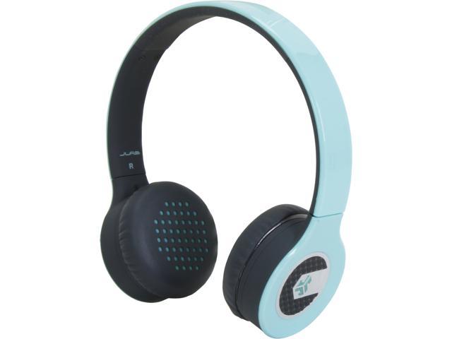 JLAB Teal SUPRA-TEAL-BOX Sleek Stereo On-Ear Headphones with Cable and Universal Mic