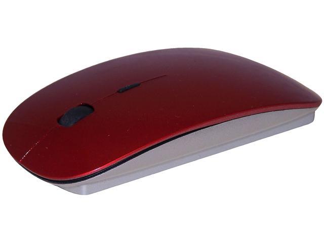 ROCKSOUL MS-102RSBT Red 2 Buttons 1 x Wheel Bluetooth Wireless Laser 1000 dpi Bluetooth Mouse (Red)