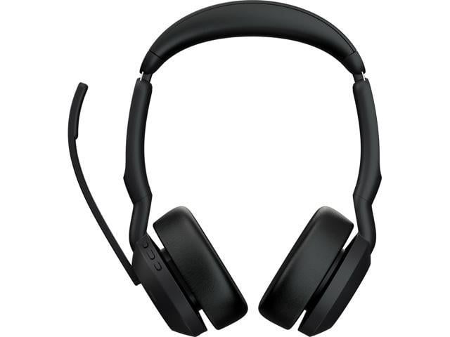Jabra Evolve2 55 Wireless Link380A MS Stereo Noise Cancelling Headset ...