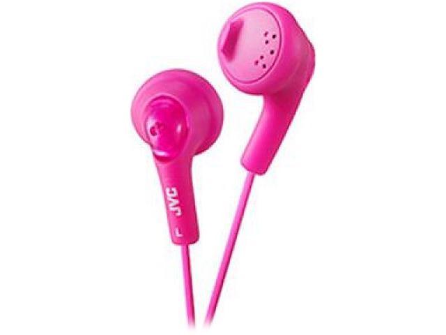 JVC Pink HA-F160-P-K Gumy Headphone - Newegg.com