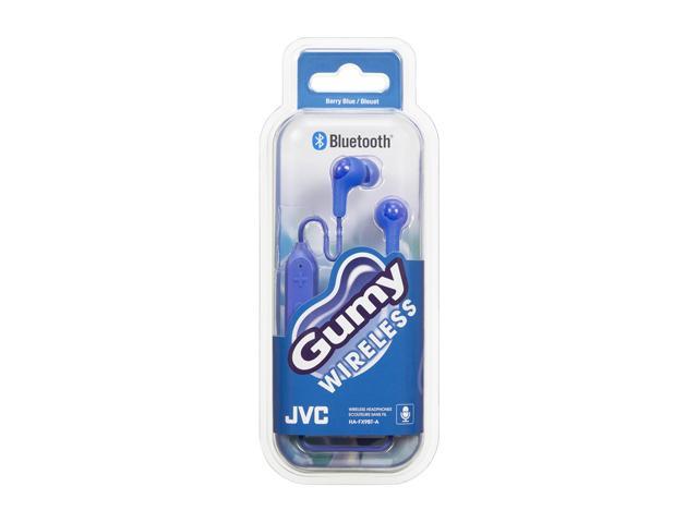 Jvc Ha Fx9bt Gummy Wireless Bluetooth In Ear Headphone Blue Hafx9bta Neweggca 7602