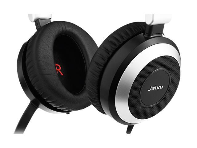 Vergissing Metropolitan scheuren Jabra Evolve 80 UC Wired Headset Professional Telephone Headphones with  Unrivalled Noise Cancellation for Calls and Music, Features World-Class  Speakers and All Day Comfort - Newegg.com