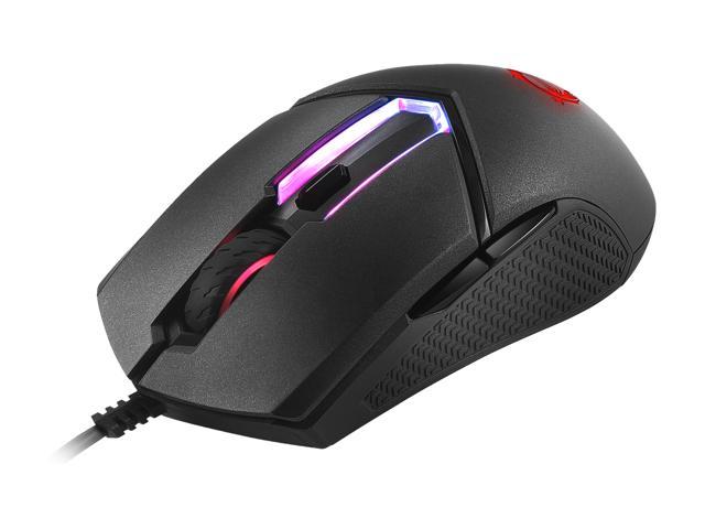 MSI CLUTCH GM30 6 Buttons 1 x Wheel USB 2.0 Wired Optical 6200 dpi Gaming  Mouse