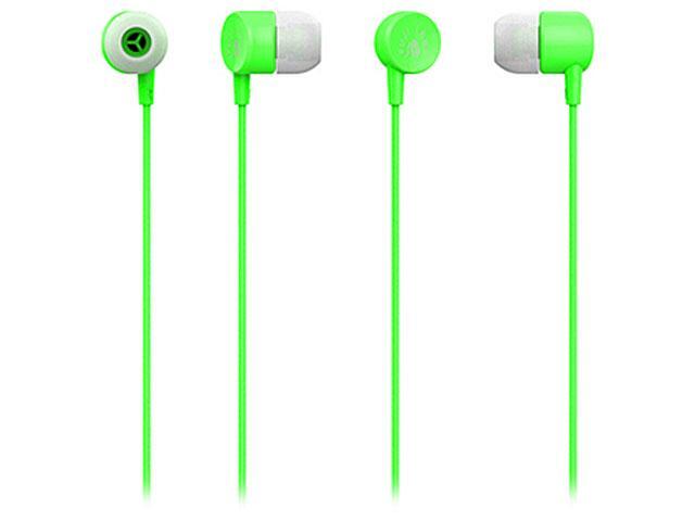 Fuji Labs Green AUFJ-SQNMS101GR 3.5mm Connector Sonique SQ101 Designer In-Ear Headphones