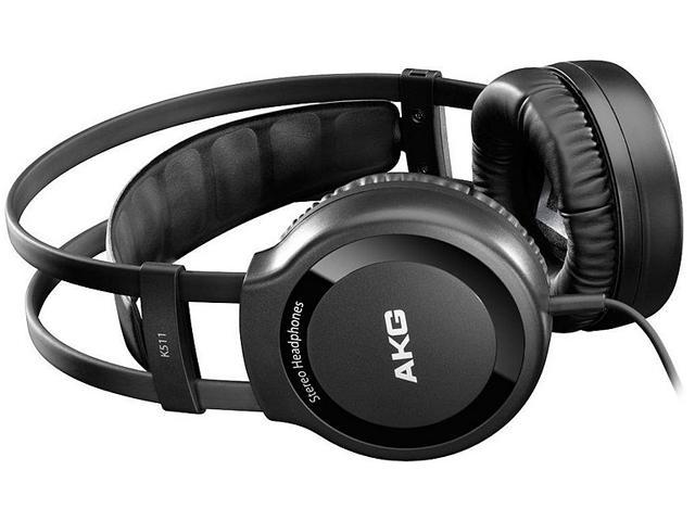 AKG Black K511 3.5mm/ 6.3mm Connector Supra-aural Hi-fi Stereo Headphone