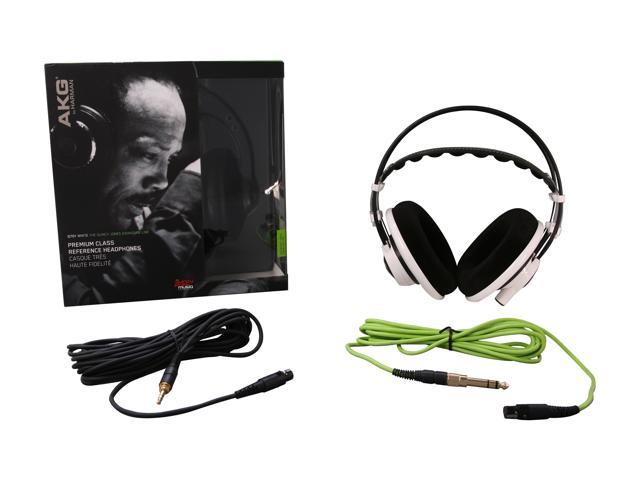 AKG White with Lime Accents Q701WHT Over-Ear Quincy Jones