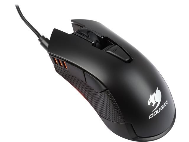 COUGAR 500M MOC500B Black 6 Buttons 1 x Wheel USB Wired Optical 4000 dpi Gaming Mouse