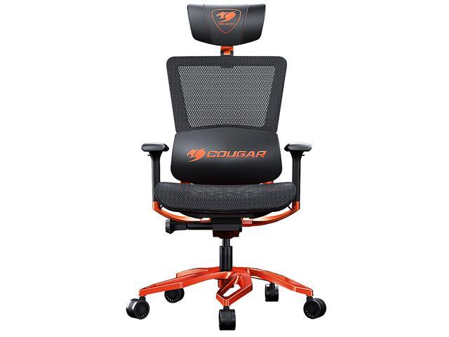  COUGAR Gaming Chair (Black and Orange) : Home & Kitchen