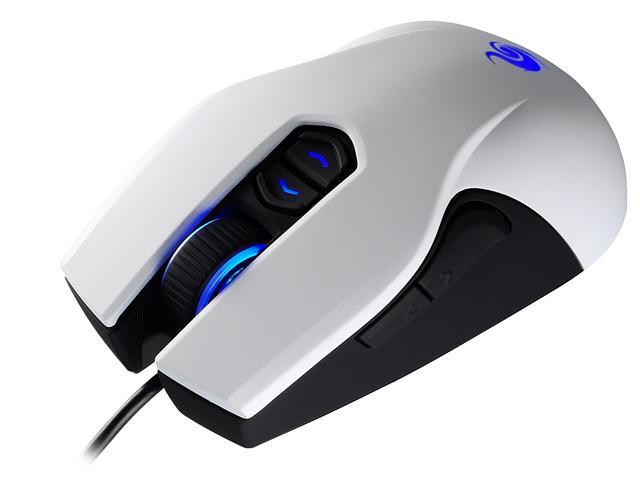 CM Storm Recon - Ambidextrous 4000 DPI Gaming Mouse with Multicolor LEDs for Left and Right Handed Users (White)