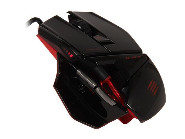 Mad Catz R.A.T.3 Optical Gaming Mouse for PC and Mac -  Gloss Black