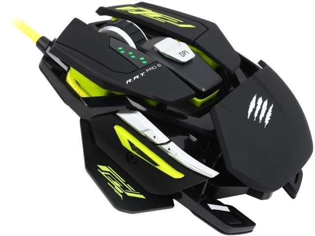 Mad Catz R.A.T. PRO S MCB4372200A6/04/1 8 Buttons USB Wired Optical 5000 dpi Gaming Mouse