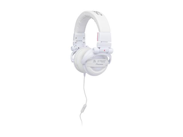Pioneer SE-D10MT-W STEEZ Dance - Inspired Dubstep On-Ear Headphones with In-Line Mic/Control - White