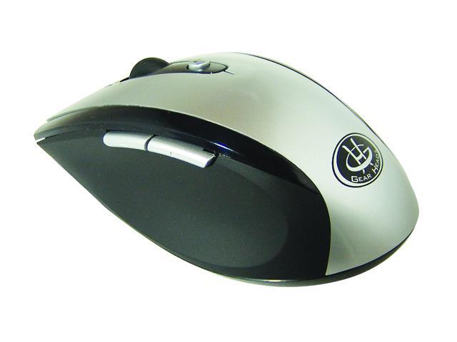 GEAR HEAD MP3000WSU Tilt Wheel 2.4GHz Wireless Optical 1000 dpi Mouse w/ Stow able Dongle