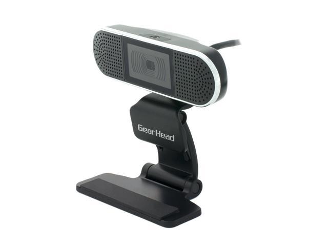 GEAR HEAD WC7500HD USB 2.0 4MP 720P HD Webcam with Dual Microphone