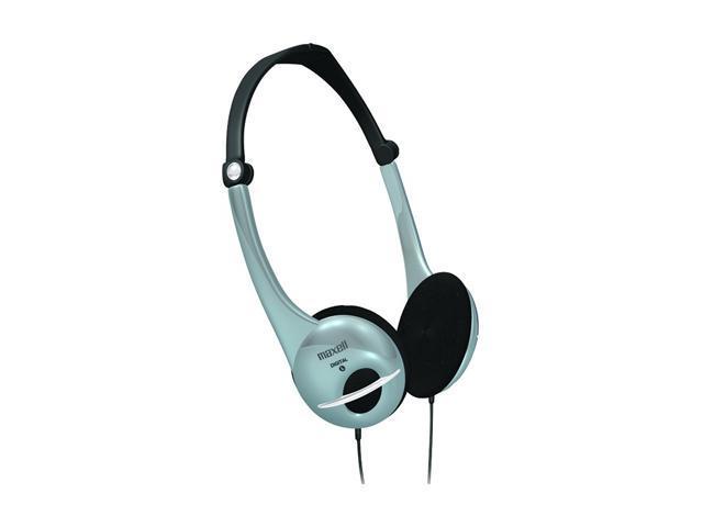 Maxell 190439 - HP700F 3.5mm Connector Supra-aural Digital Stereo Headphones w/Volume Control - Foldable