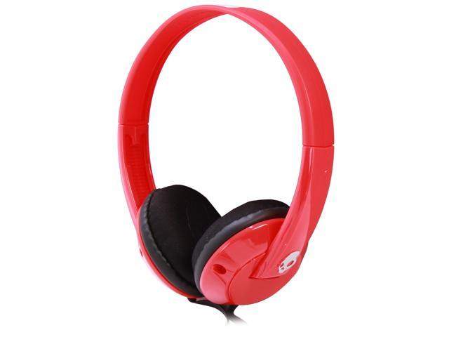 Skullcandy Uprock Headphones Red/White-SGURFZ-083
