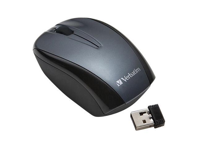 Verbatim 96781 3 Buttons 1 x Wheel USB 2.4 GHz wireless Optical Nano ...